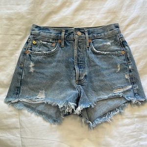 Agolde Parker Vintage Cut off Shorts in Swapmeet, Size 23